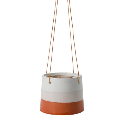 Burgon & Ball Terracotta/Blush Collector Hanging Pot