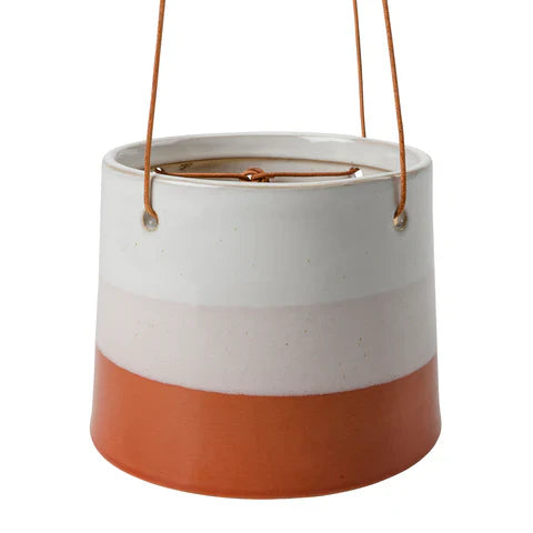 Burgon & Ball Terracotta/Blush Collector Hanging Pot
