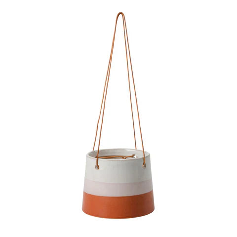 Burgon & Ball Terracotta/Blush Collector Hanging Pot