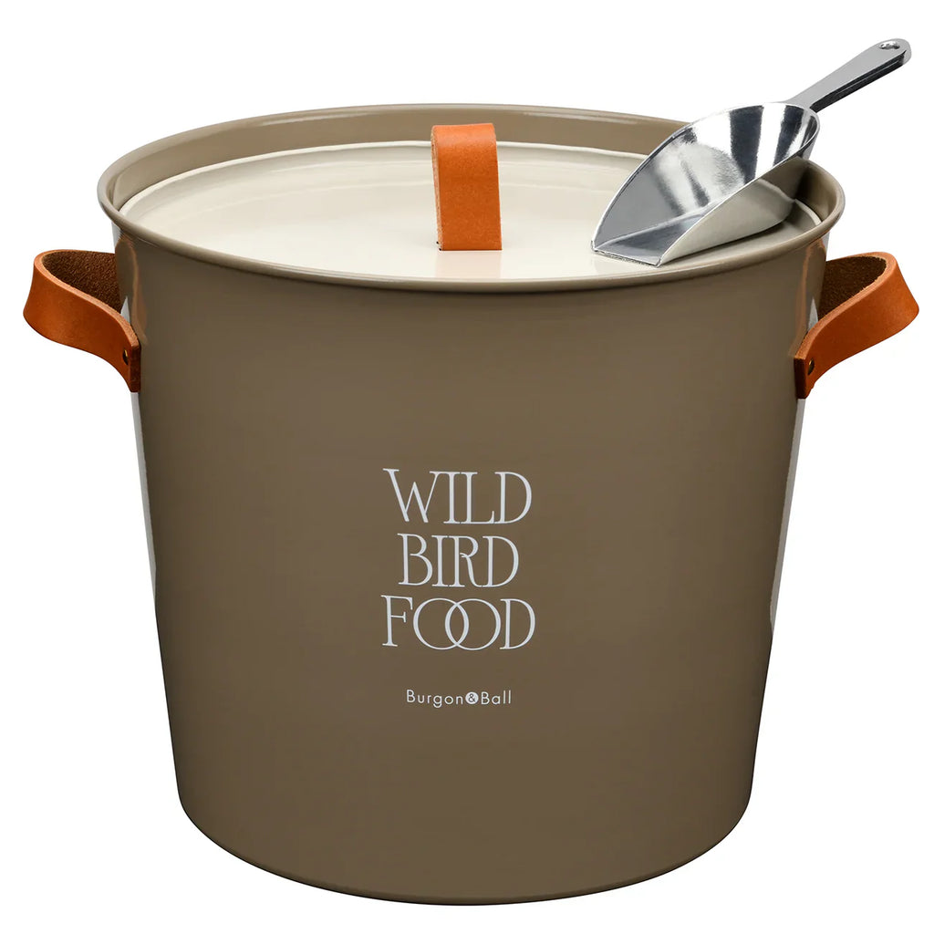 Burgon & Ball Collector Wild Bird Feed Tin - Truffle