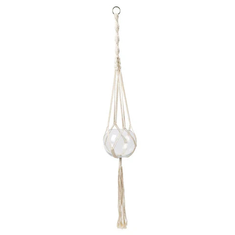 Burgon & Ball Macramé Plant Pot Hanger - Monterey