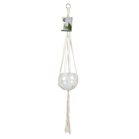 Burgon & Ball Macramé Plant Pot Hanger - Monterey