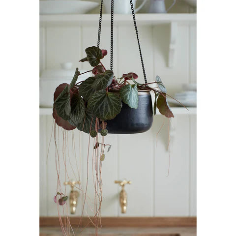 Burgon & Ball Sahara Sunset Metal Hanging Plant Pot