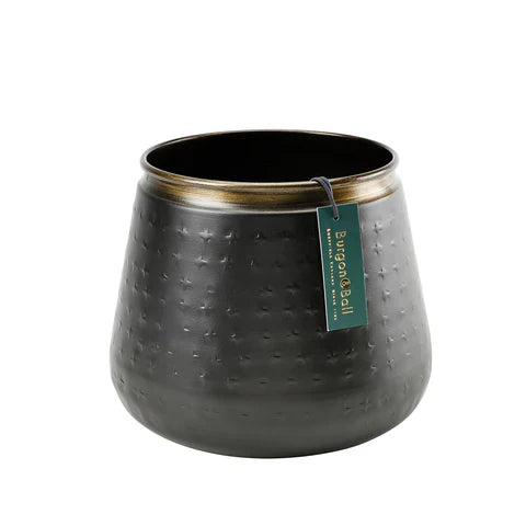 Burgon & Ball Sahara Sunset Metal Plant Pot