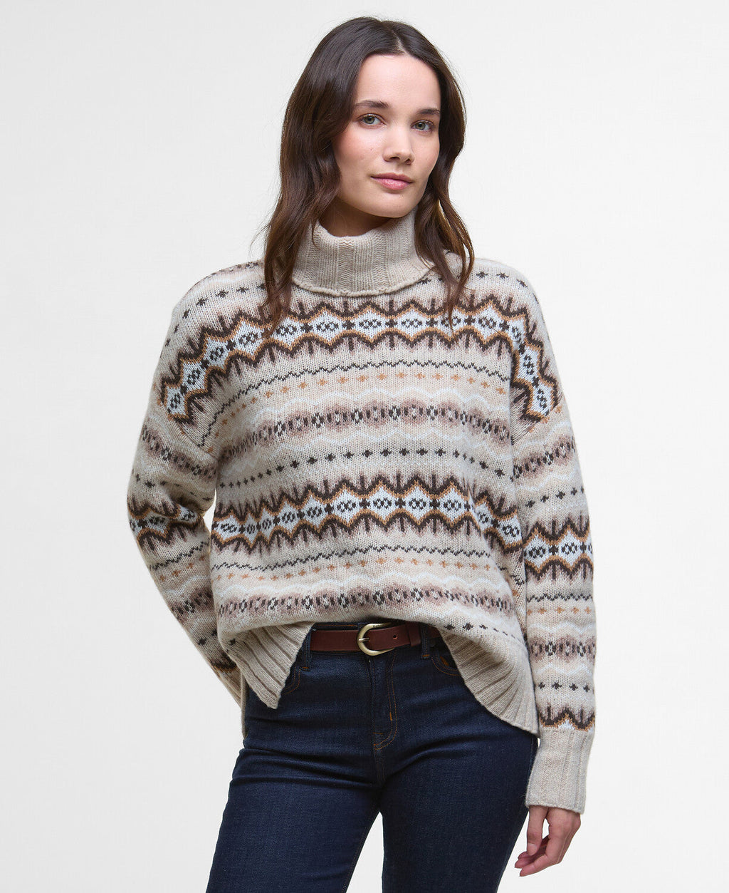 Barbour Helen Knitted Roll Neck Jumper