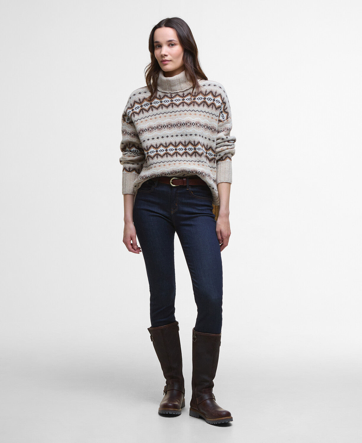 Barbour Helen Knitted Roll Neck Jumper