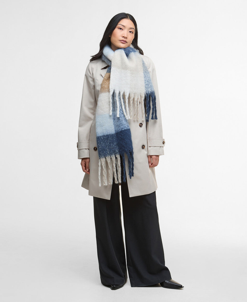Barbour Marie Check Scarf