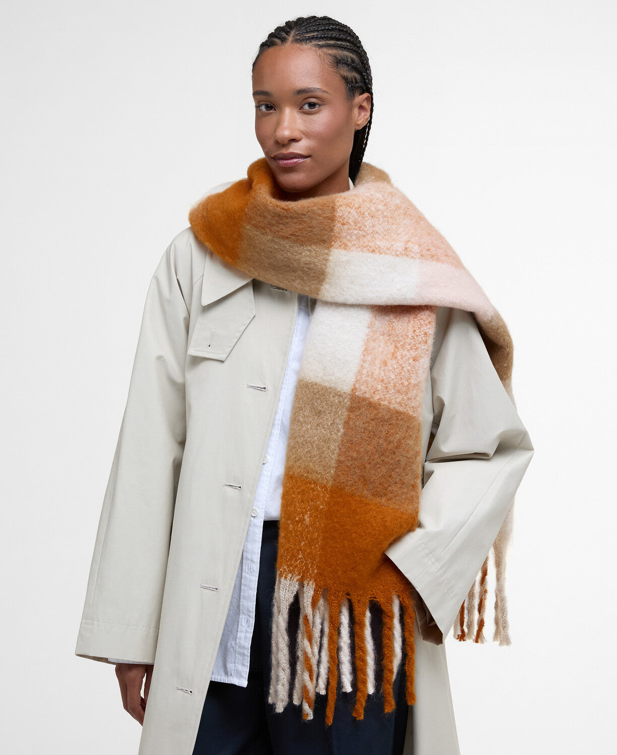 Barbour Marie Check Scarf