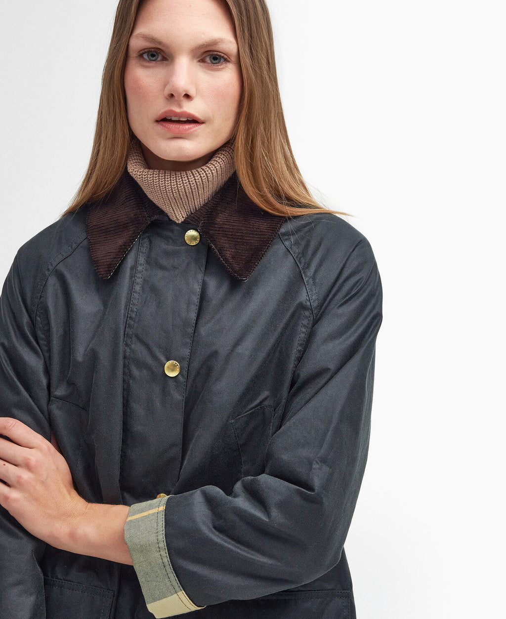 Barbour Long Beadnell Wax Jacket