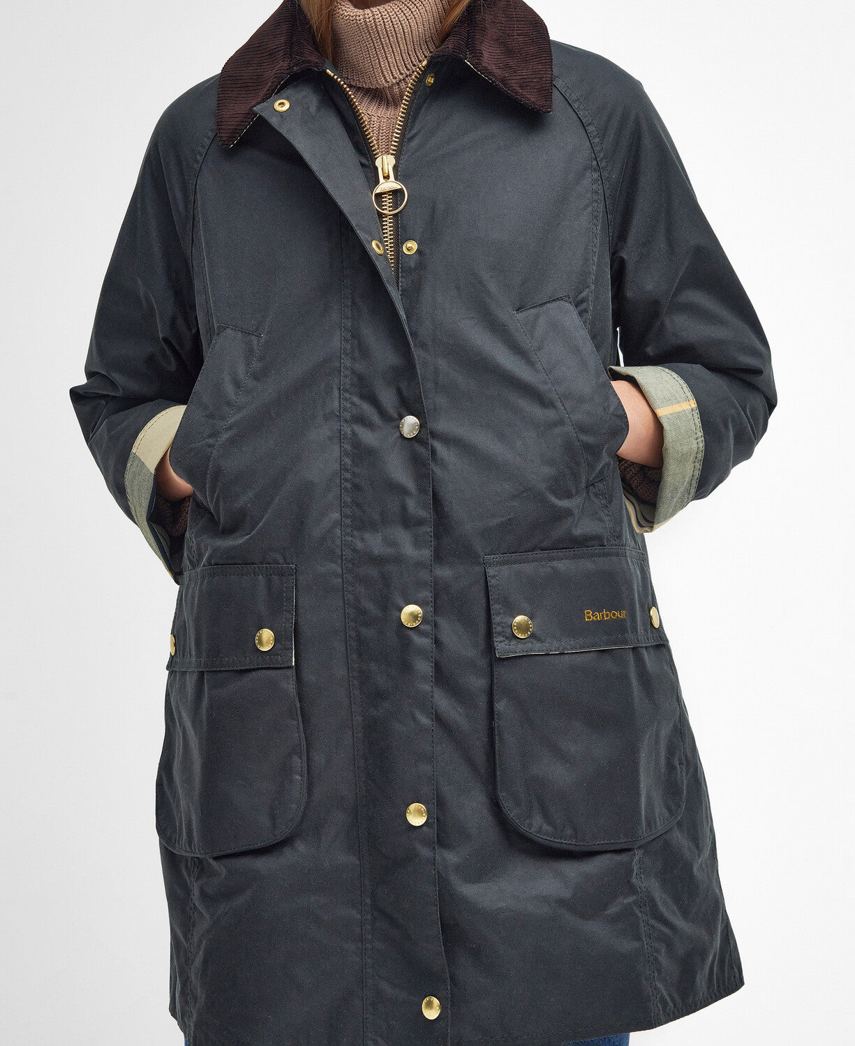 Barbour Long Beadnell Wax Jacket