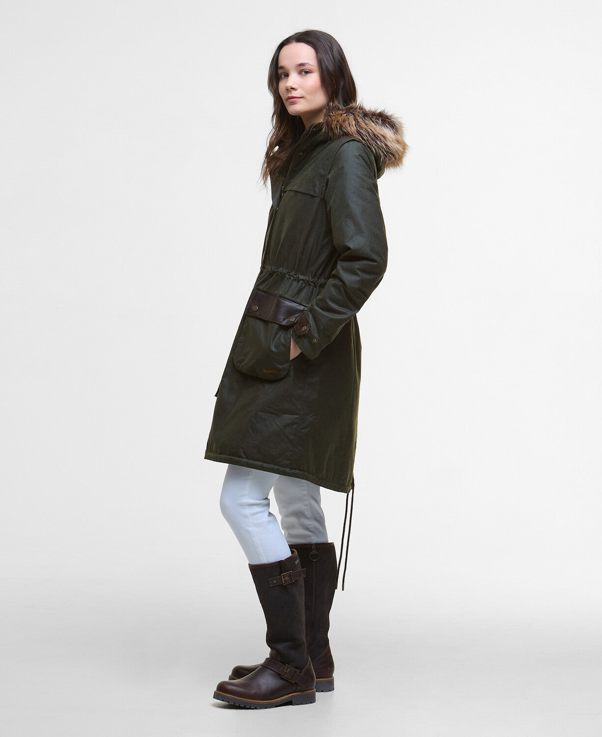 Barbour Durham City Parka Wax Jacket