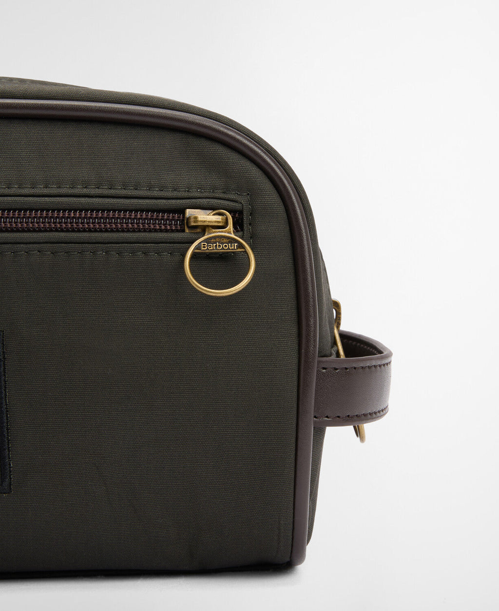 Barbour Waxed Washbag