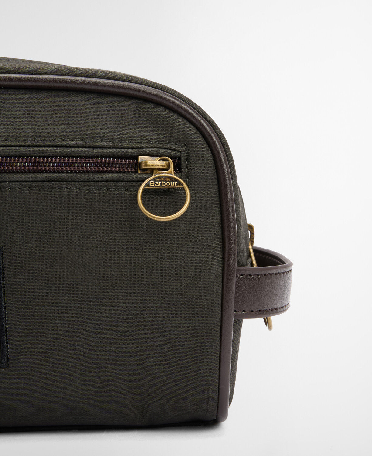 Barbour Waxed Washbag