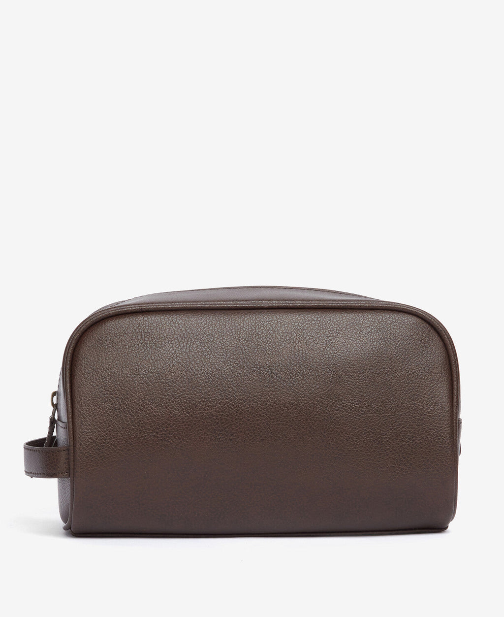 Barbour Leather Washbag