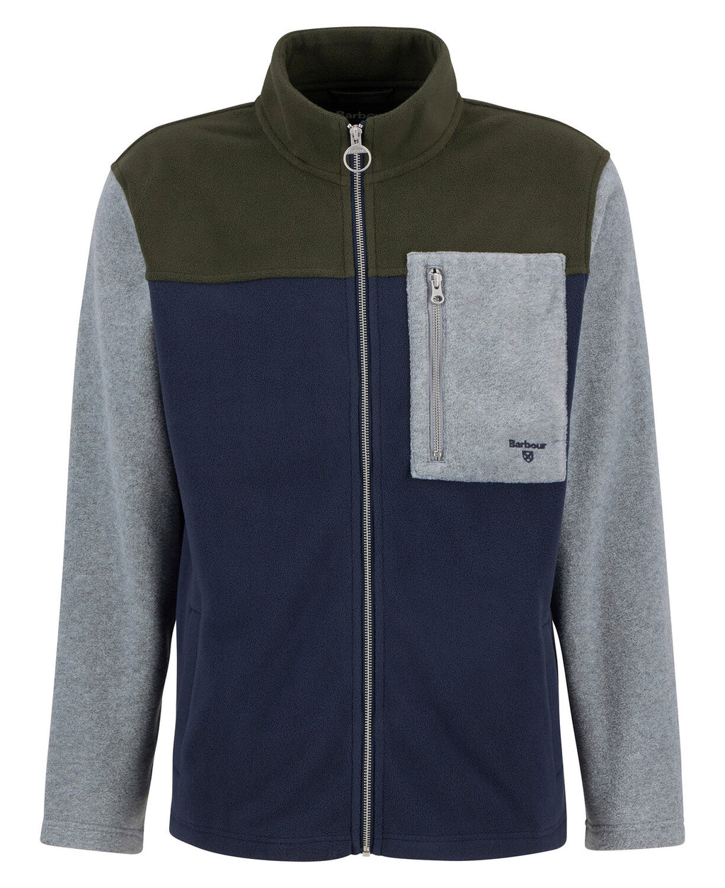 Barbour Colour Block Fleece Jacket