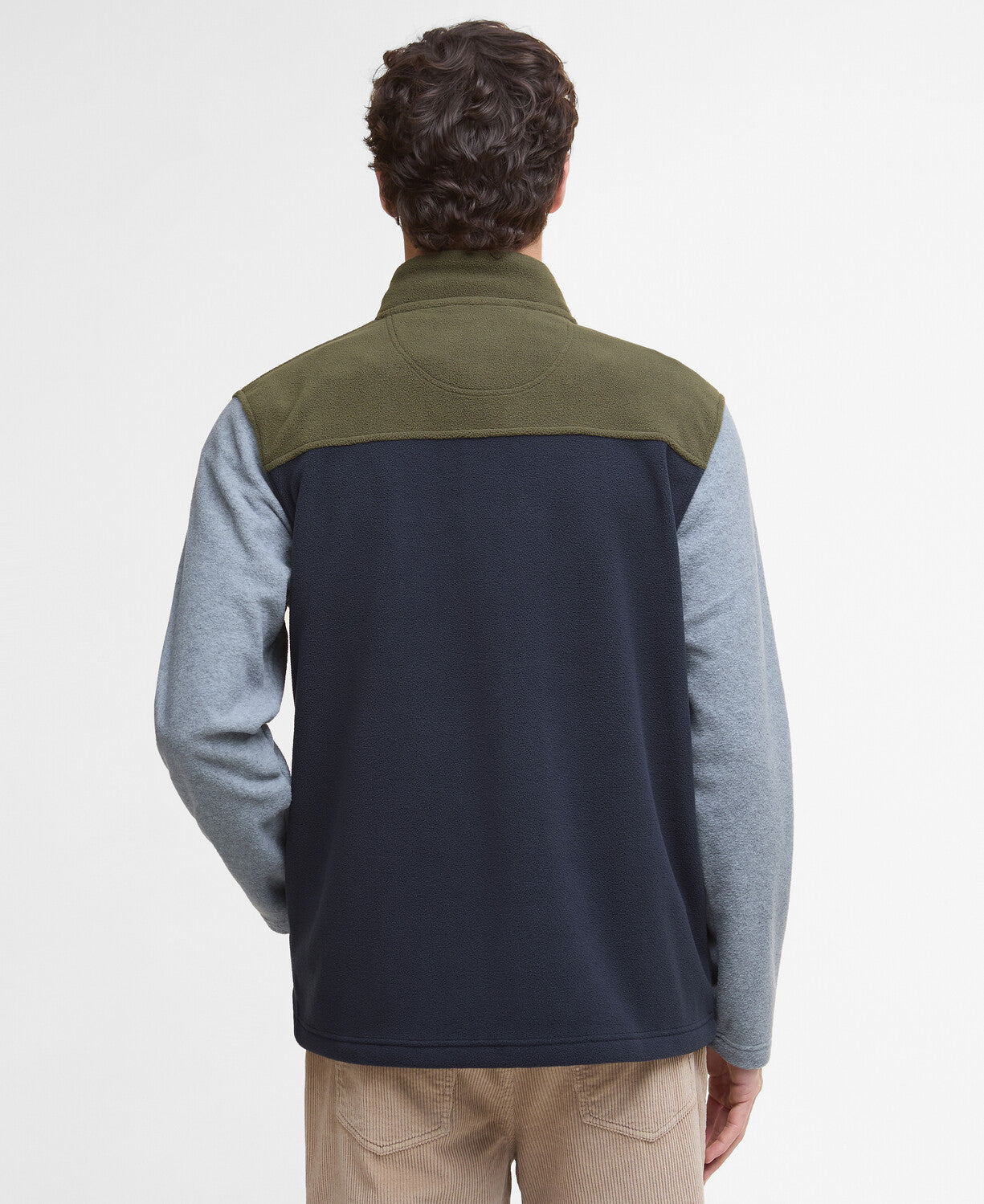 Barbour Colour Block Fleece Jacket