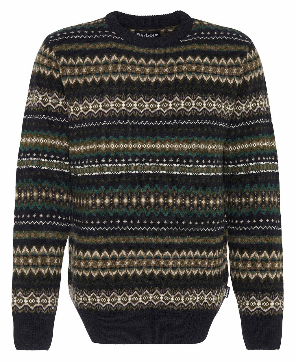 Barbour Case Fair Isle Crew Neck Sweater