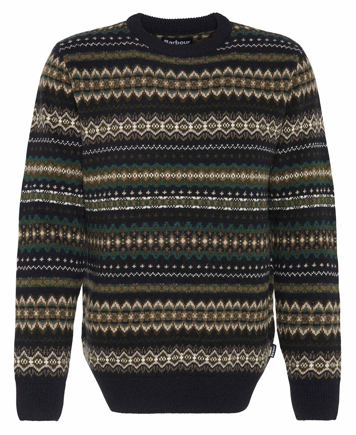 Barbour Case Fair Isle Crew Neck Sweater
