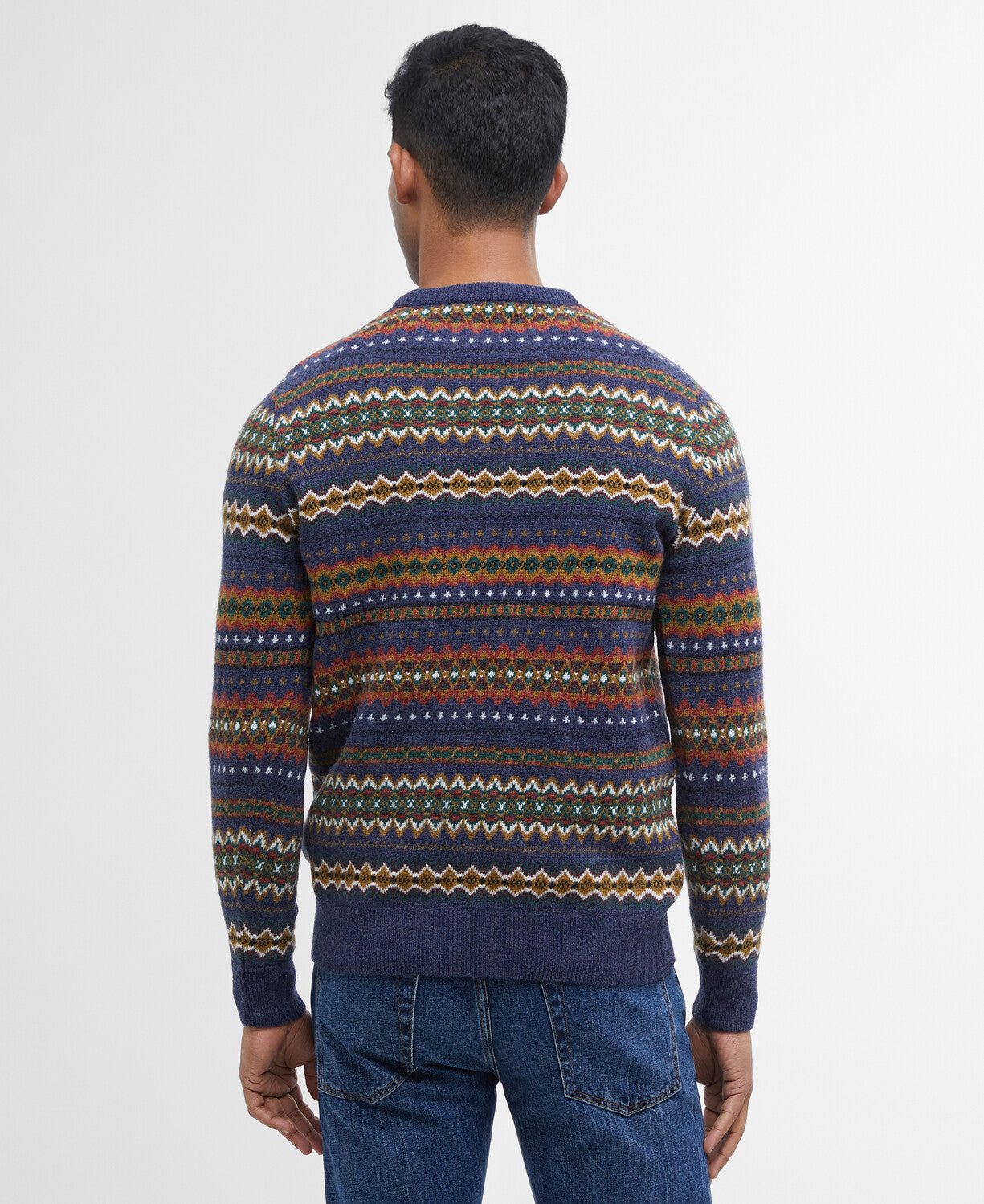 Barbour Case Fair Isle Crew Neck Sweater