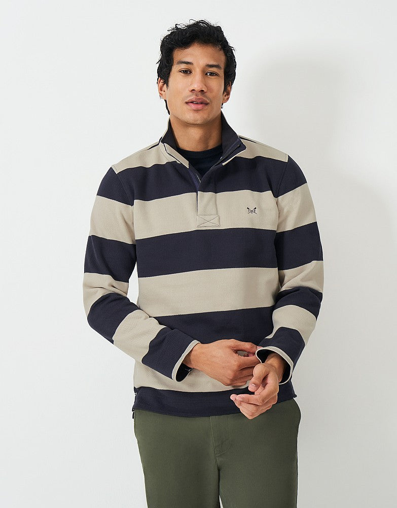 Crew Clothing Waterside Graphic Padstow Sweatshirt