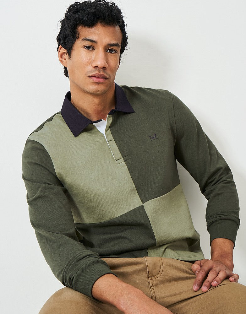 Crew Clothing Harlequin Cotton Rugby Shirt