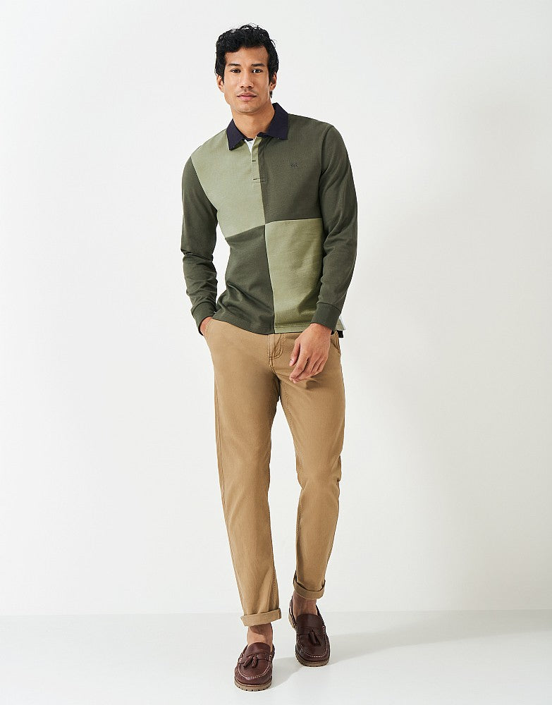 Crew Clothing Harlequin Cotton Rugby Shirt