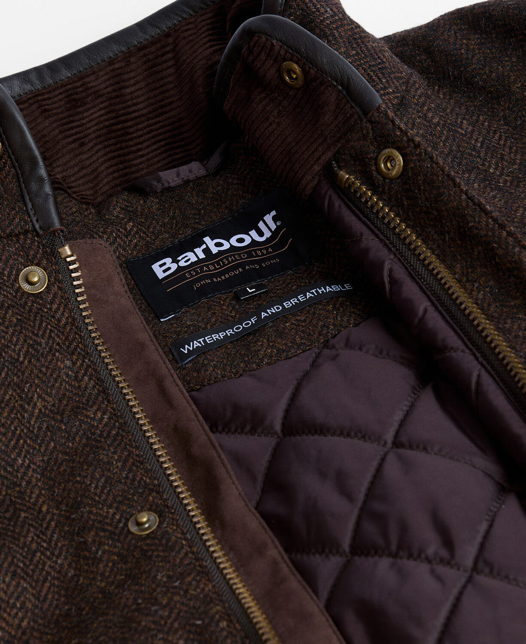 Barbour Hereford Tweed Wool Jacket