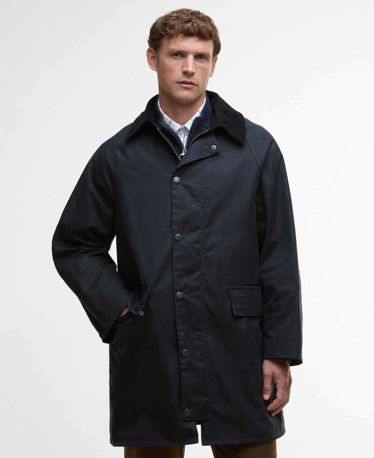 Barbour Country Waxed Mac