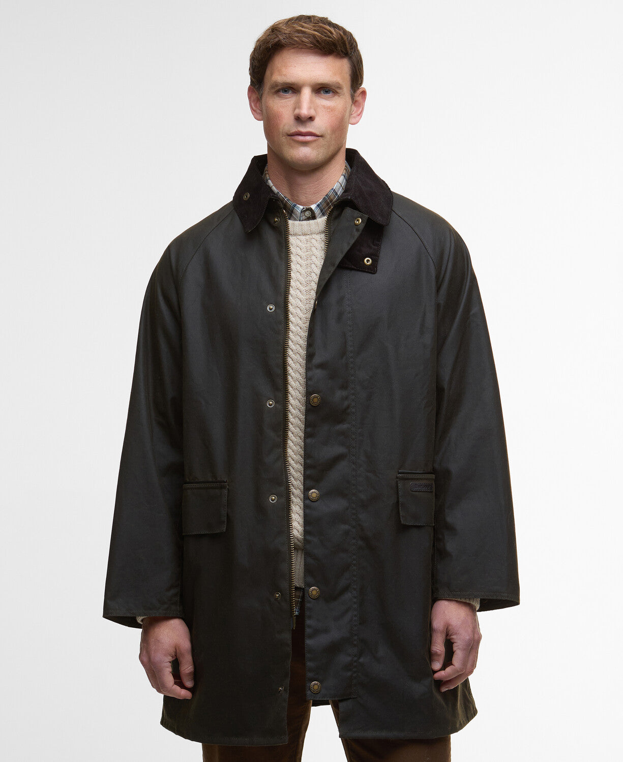 Barbour Country Waxed Mac
