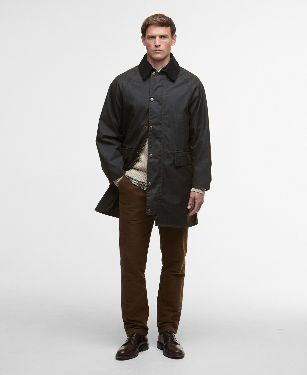 Barbour Country Waxed Mac