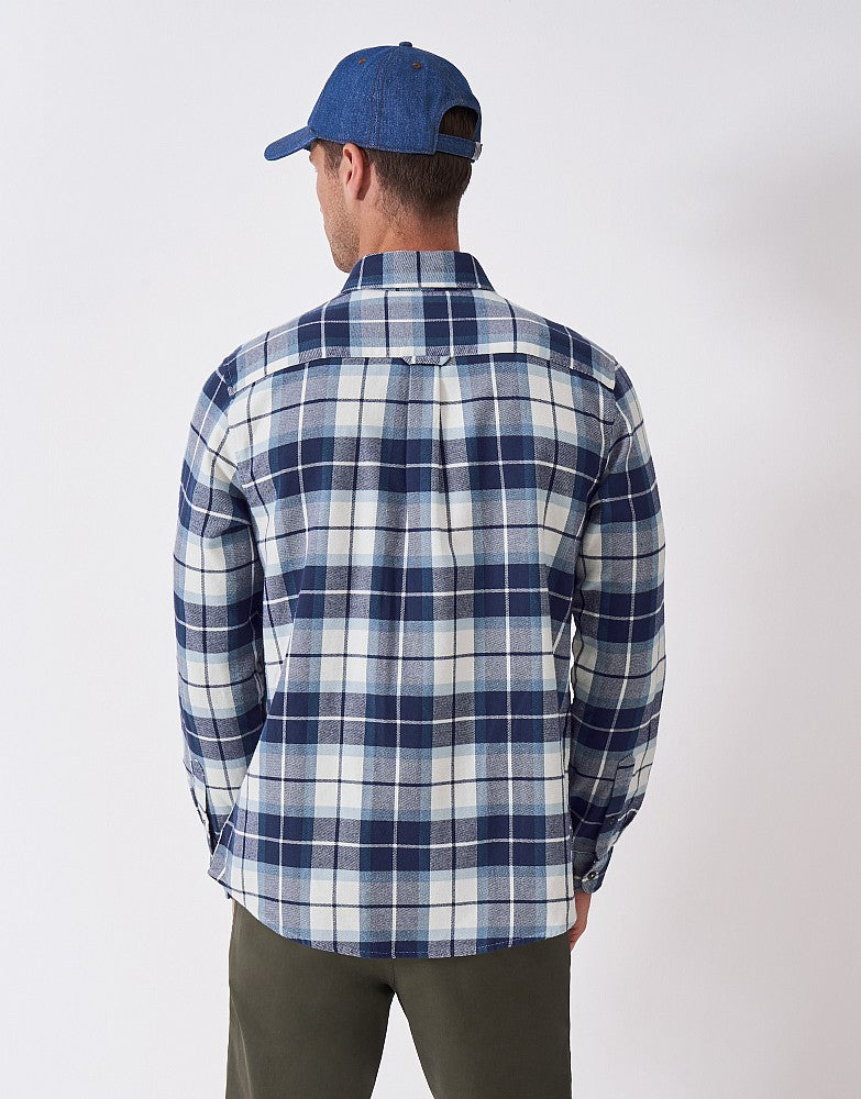 Crew Clothing Classic Fit Multi Check Flannel Shirt