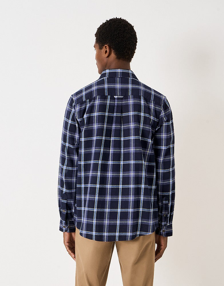 Crew Clothing Classic-Fit House Check Flannel Shirt