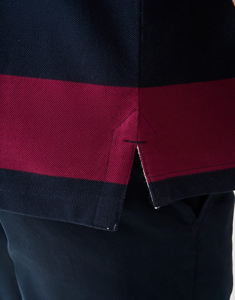 Crew Clothing Heritage Rugby Stripe Polo Shirt