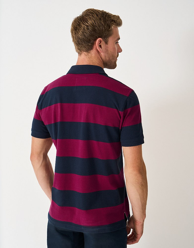 Crew Clothing Heritage Rugby Stripe Polo Shirt