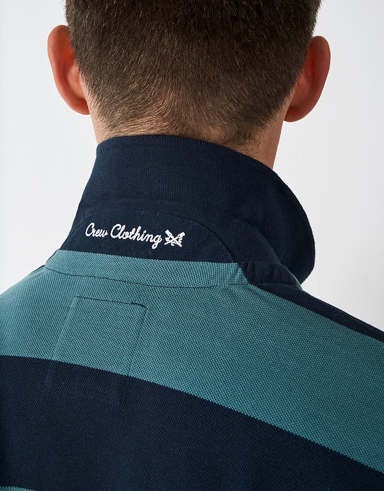 Crew Clothing Heritage Rugby Stripe Polo Shirt