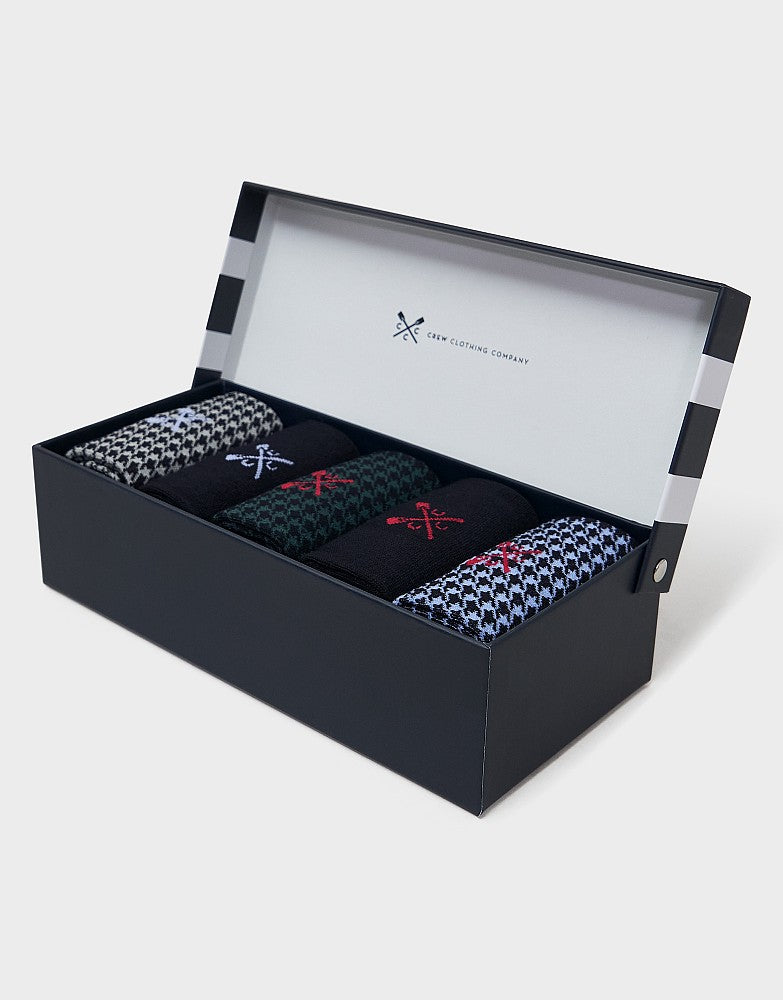 Crew Clothing 5-Pack Bamboo Socks Box