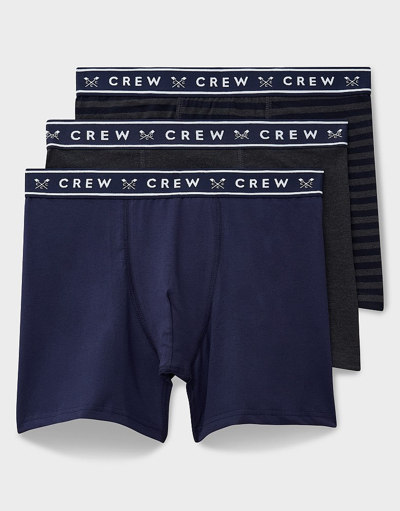 Crew Clothing 3-Pack Boxer Briefs