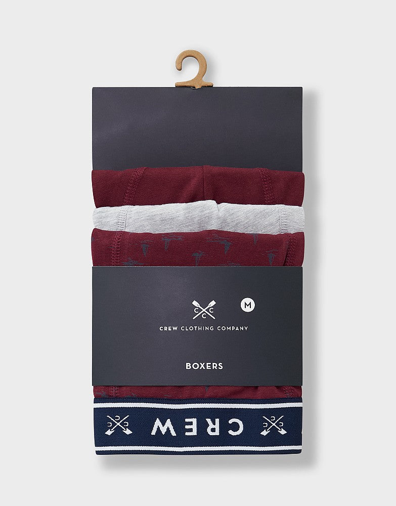 Crew Clothing 3-Pack Jersey Boxers
