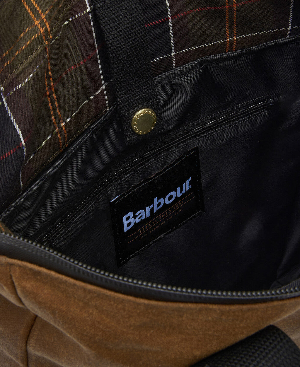 Barbour Field Waxed Backpack