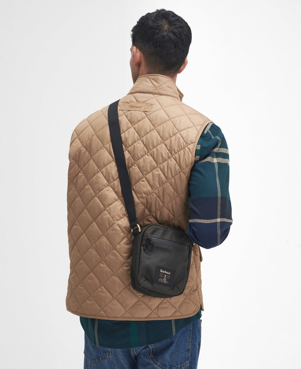 Barbour Field Waxed Crossbody Bag