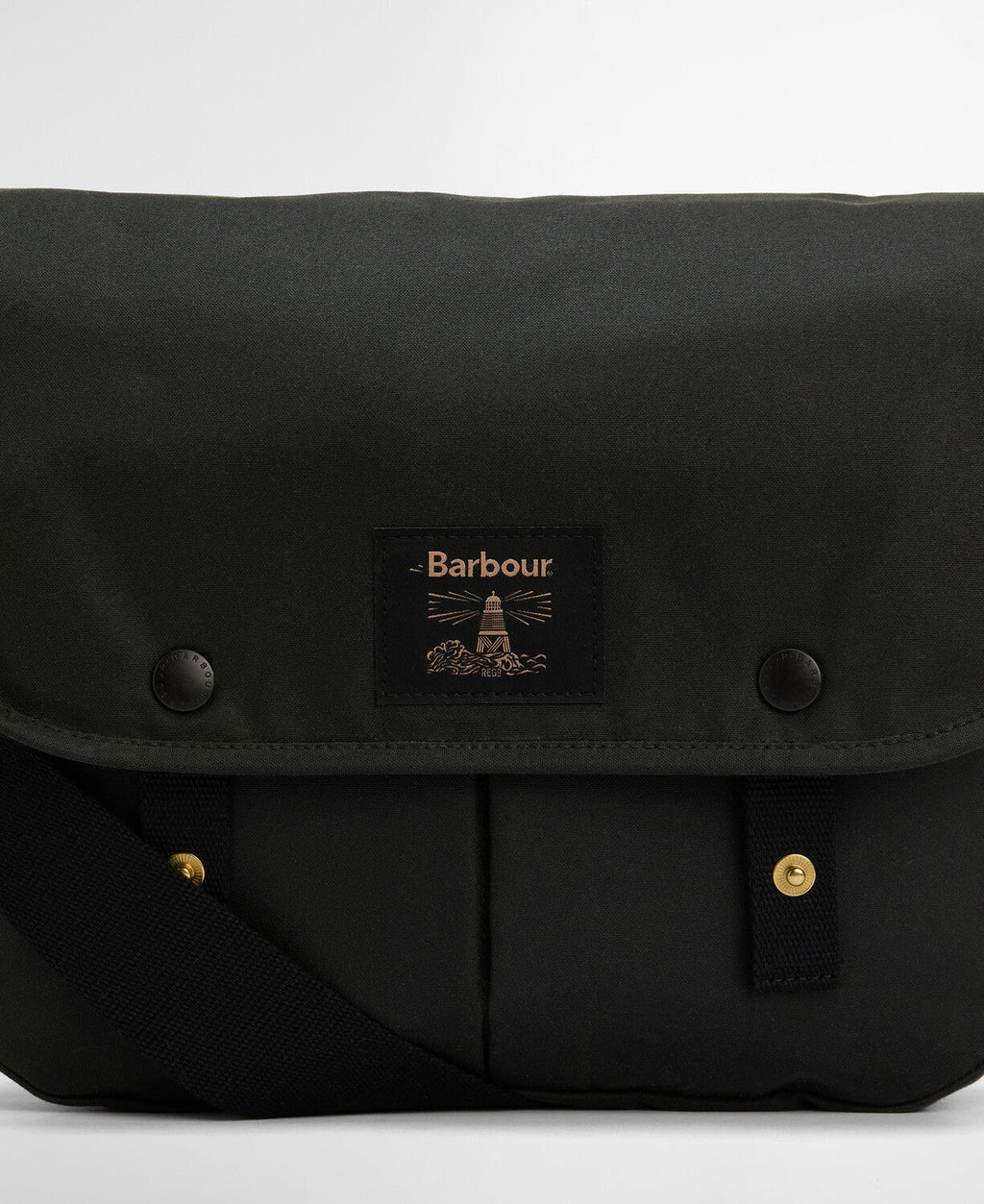 Barbour Field Waxed Riever Crossbody Bag