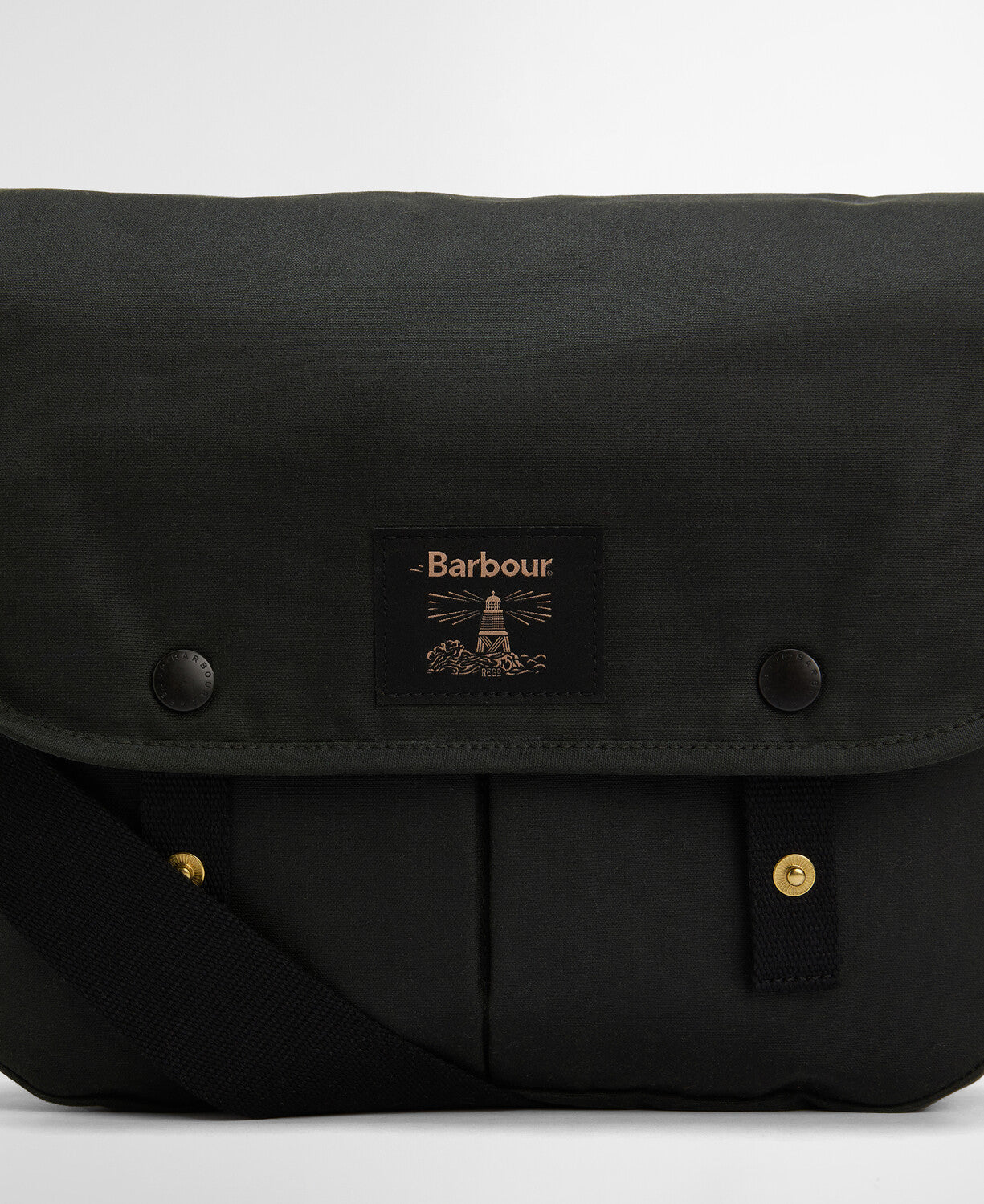 Barbour Field Waxed Riever Crossbody Bag