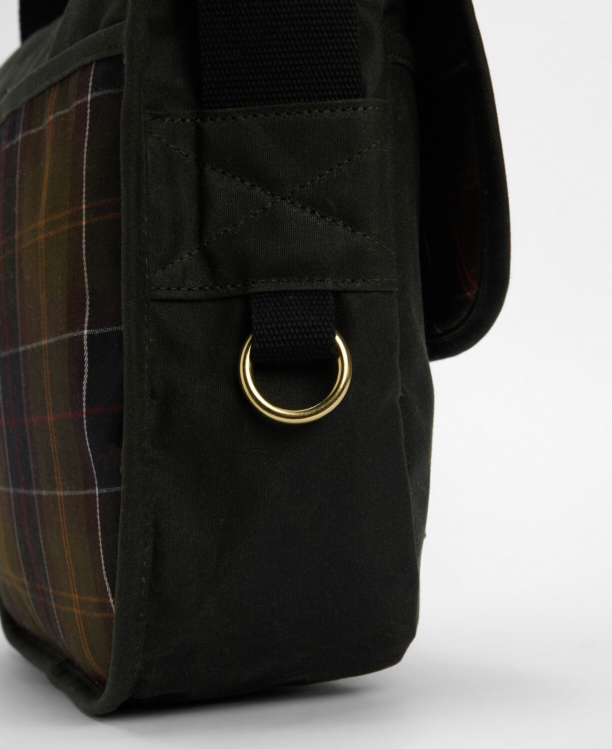 Barbour Field Waxed Riever Crossbody Bag