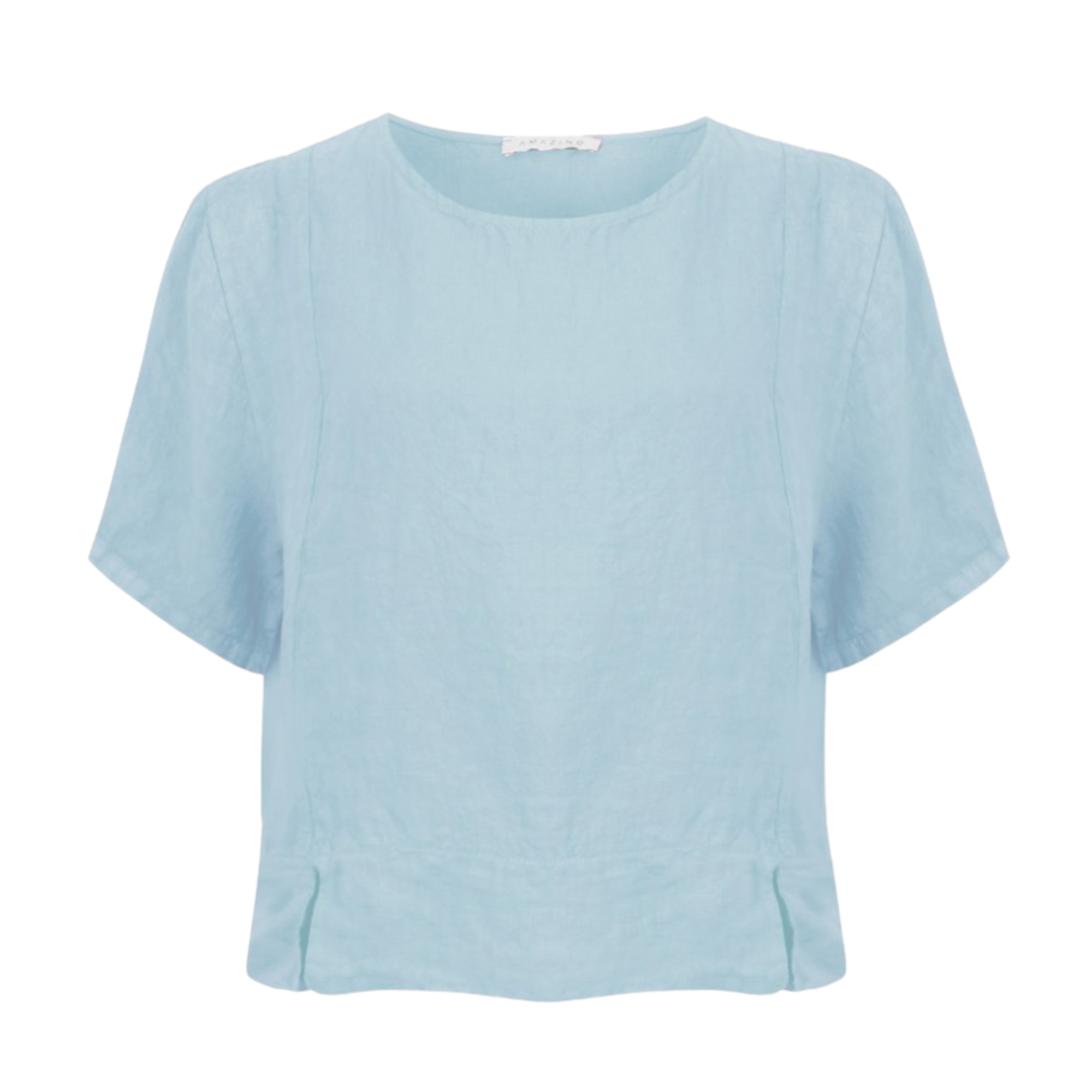 Amazing Woman Lucie Short Sleeve Linen Top