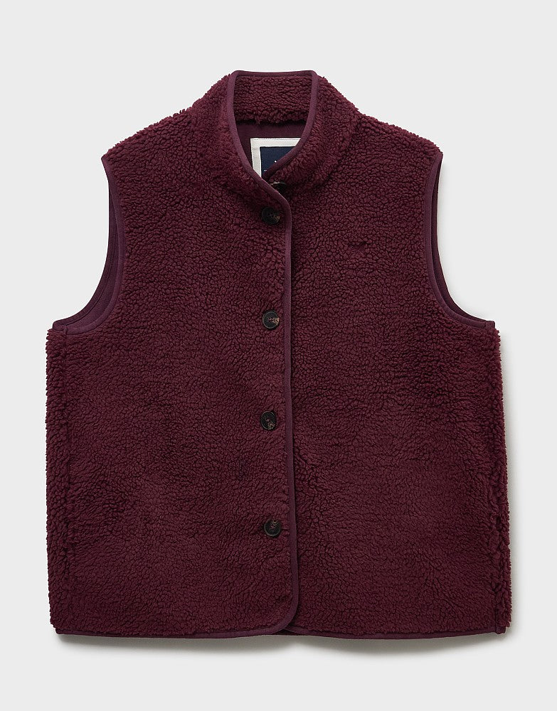 Crew Clothing Borg Gilet