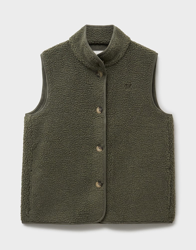 Crew Clothing Borg Gilet