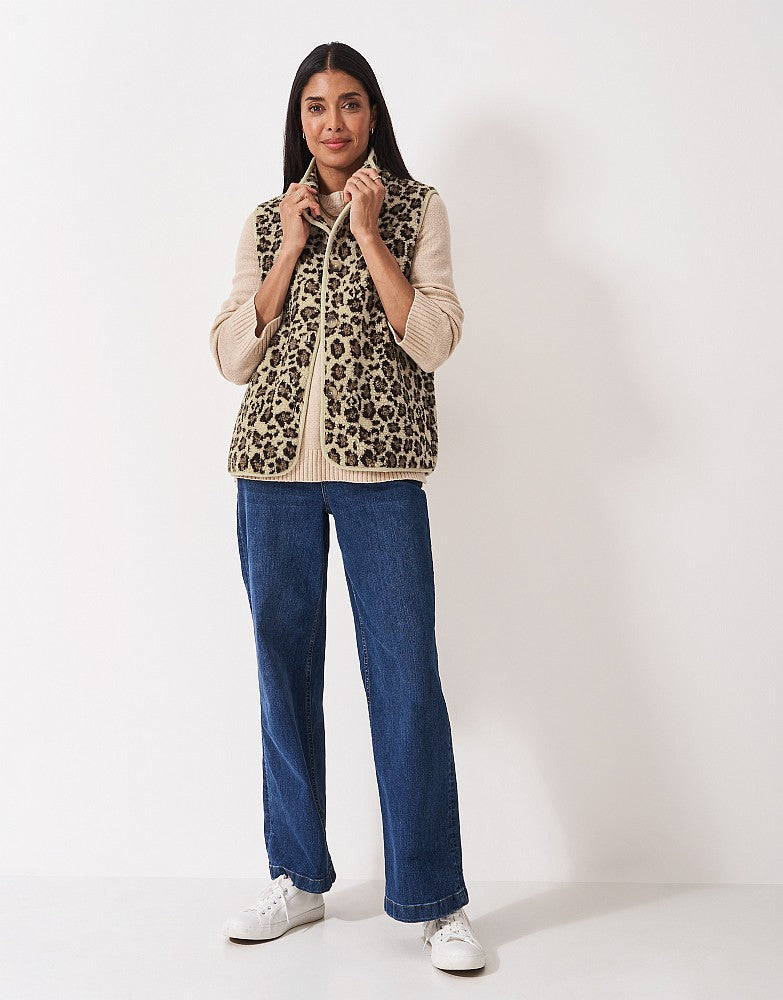 Crew Clothing Borg Gilet