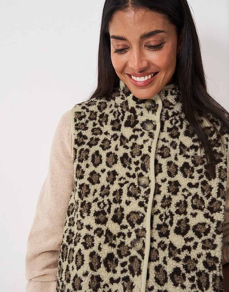 Crew Clothing Borg Gilet