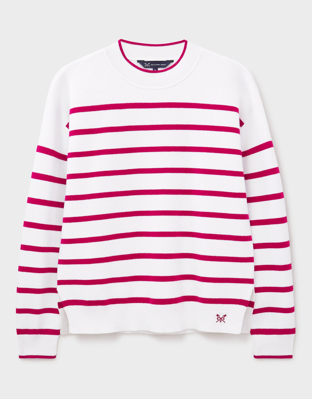 Crew Clothing Patterned Tuck Stitch Jumper