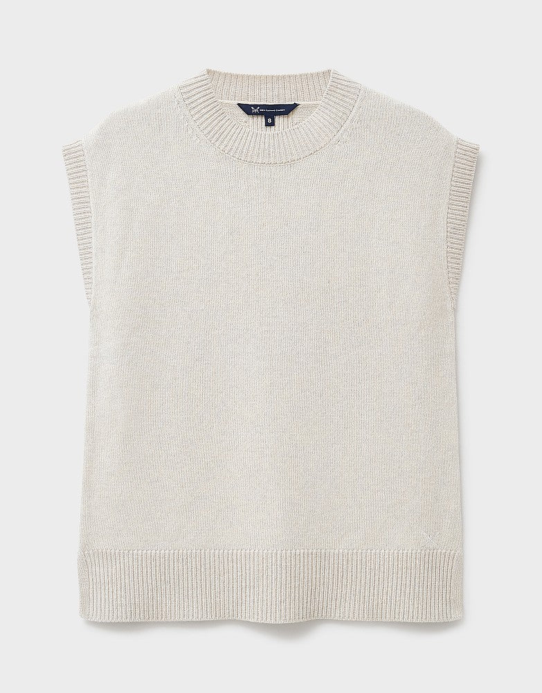 Crew Clothing Harmony Merino Blend Crew Neck Knitted Vest